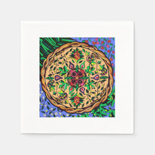 Serviette En Papier Fruits des serviettes de l'Israël