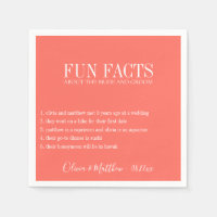 Fun Facts Coral Personnalisé
