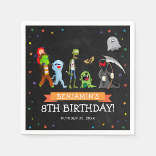 Serviette En Papier Fun Halloween Anniversaire de enfant Party