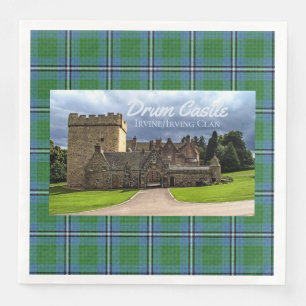 Serviette En Papier Fun Irvine/Irving Clan's Drum Castle Tartan