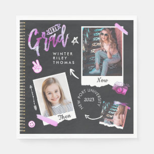 Serviette En Papier Fun Scrapbook Photo Album Notebook Puis & Maintena