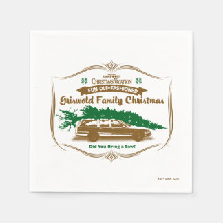 Serviette En Papier Fun Vieux Noël Griswold