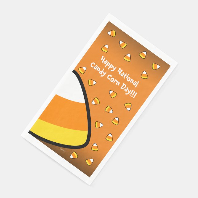 Serviette En Papier Funny Candy Corn (Coin)