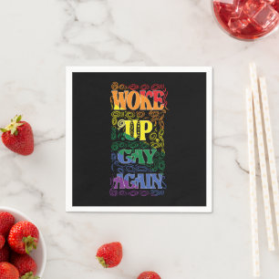 Serviette En Papier Funny Up Gay Again Gay pride