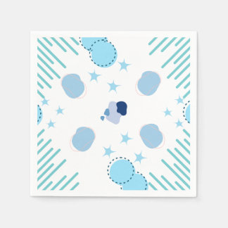 Serviette En Papier Fusion d'art moderne