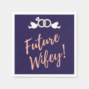Serviette En Papier Futurs Inséparables Wifey