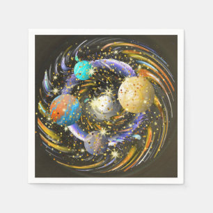 Serviette En Papier Galaxy Kovarellah