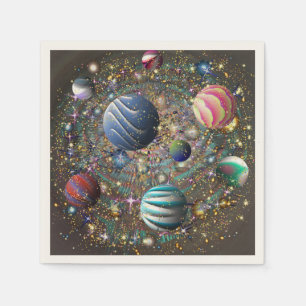 Serviette En Papier Galaxy Zelariamin