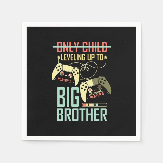 Serviette En Papier Gamer Gift | Big Brother 2021 Gamer (Devant)