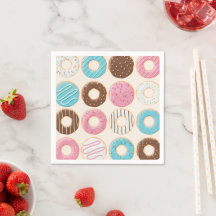 Gâteau bébé Shower Donut saupoudré de bonheur