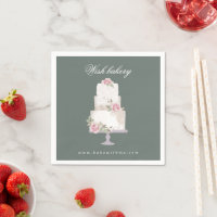 gâteau de mariage élégant à trois étages papeterie