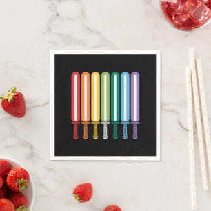 Serviette En Papier GAY PRIDE du drapeau LGBT
