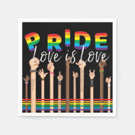 Serviette En Papier Gay pride Rainbow LGBT Party Napkin