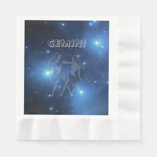 Serviette En Papier Gemini