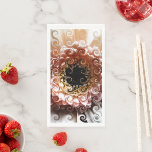 SERVIETTE EN PAPIER GERBERAS