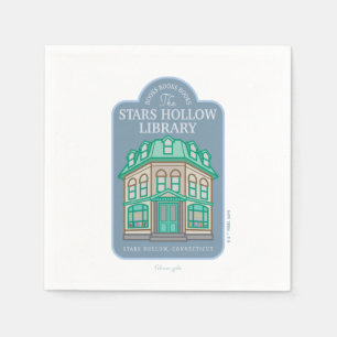 Serviette En Papier Gilmore Girls   Bibliothèque Stars Hollow