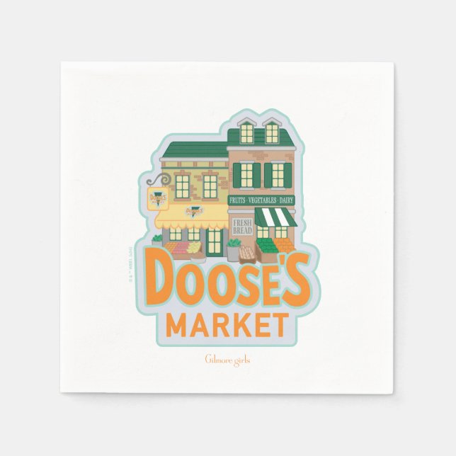Serviette En Papier Gilmore Girls | Le marché de Doose (Devant)