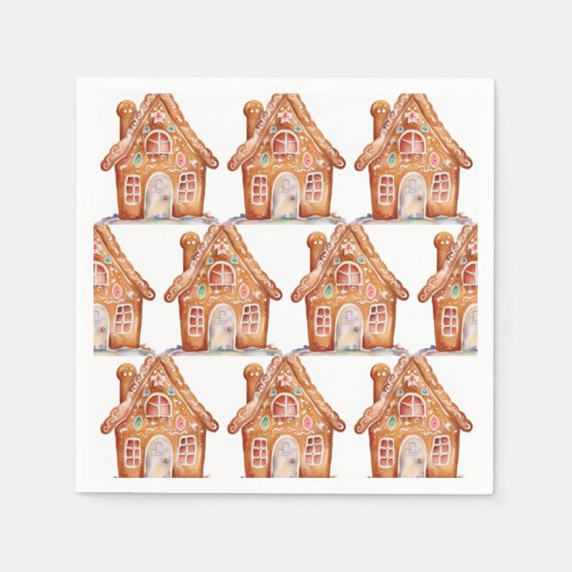 Serviette En Papier Gingerbread Wings (Devant)