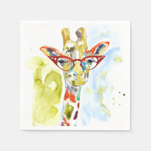 Serviette En Papier Girafe de Je-sais-tout-Pantalon