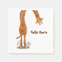 Giraffe, zoo animal anniversaire