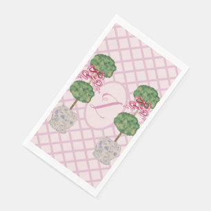 Serviette En Papier Girly Chinoiserie Ginger Jar Jars Topiary