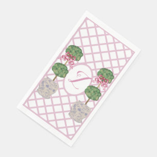 Serviette En Papier Girly Chinoiserie Ginger Jar Jars Topiary