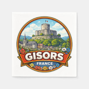 Serviette En Papier Gisors France 