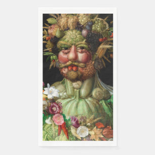 Serviette En Papier Giuseppe Arcimboldo - Vertumnus
