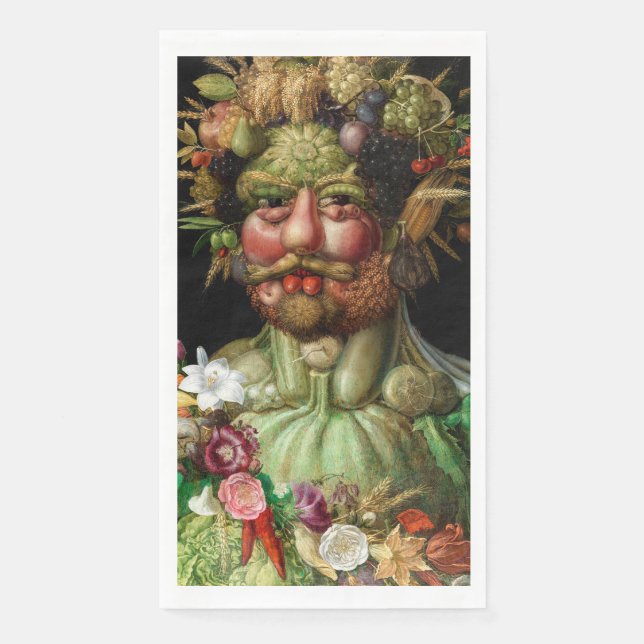 Serviette En Papier Giuseppe Arcimboldo - Vertumnus (Devant)