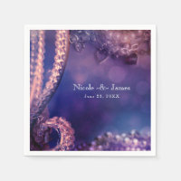 Glamour Violet Glow Chic Glamour Perles Fête