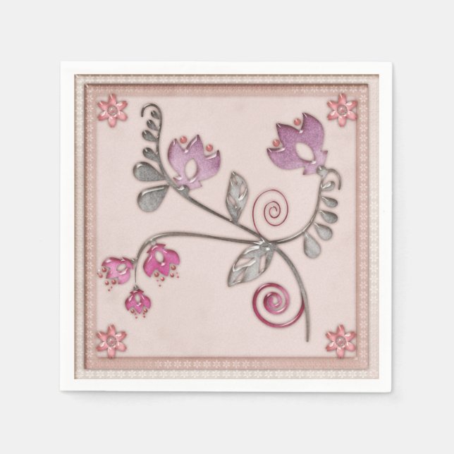 Serviette En Papier Glass (Devant)