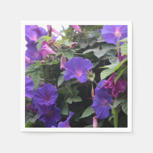 Serviette En Papier Glorieuses du Matin Bleu de Printemps
