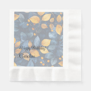 Serviette En Papier Golden Foliage Dreams Automne Nature Beauté