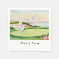 Golf avec thème mariage pour golfeurs