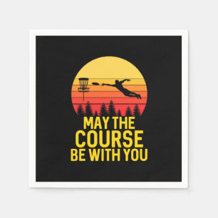 Serviette En Papier Golf sur disque avec vous