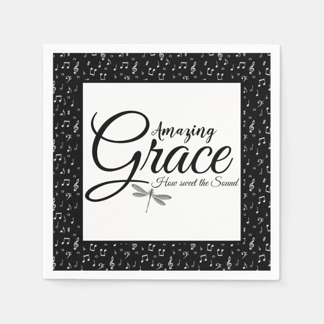 Serviette En Papier Grace Extraordinaire (Devant)
