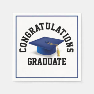 Serviette En Papier Grad Bash Essentials : Célébrez dans le style !