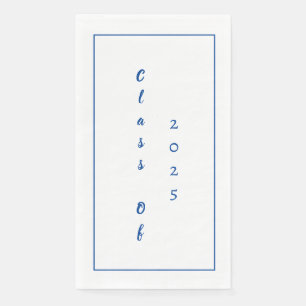 Serviette En Papier Graduation Party Student Graduate Class Of 2025