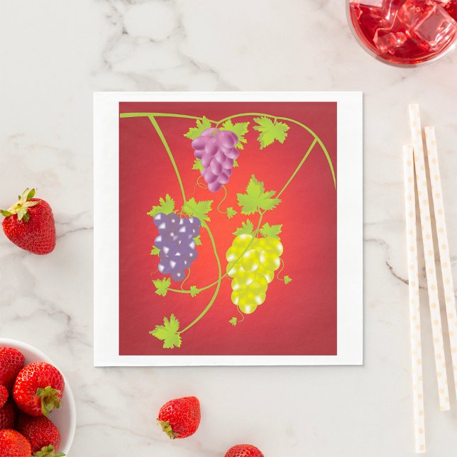 Serviette En Papier Grapevine (Créateur téléchargé)