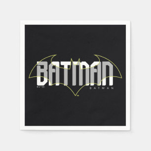 Serviette En Papier Graphique de nom haute technologie Batman