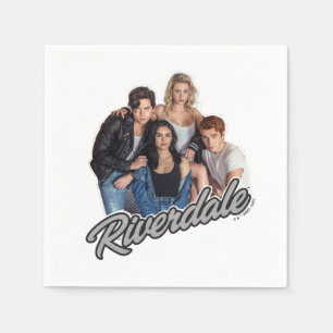 Serviette En Papier Graphique du groupe Retro Riverdale