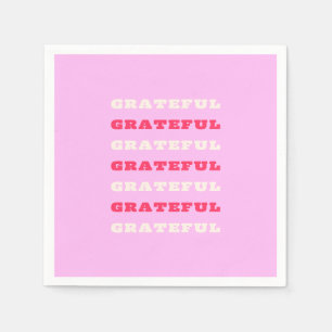 Serviette En Papier Gratuit, Remerciements, Citation De Gratitude, Ros