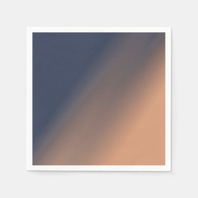 Serviette En Papier Gray-blue et beige. (Devant)
