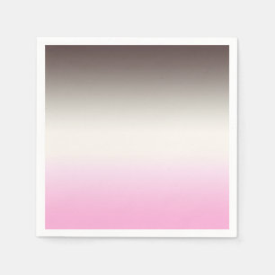 Serviette En Papier Gray rose ombre
