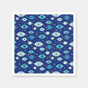 Serviette En Papier Grec Mati Mataki - Matiasma Protection des yeux ma