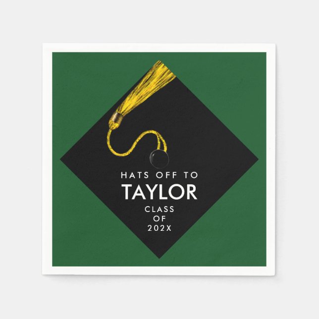 Serviette En Papier Green 2025 (Devant)