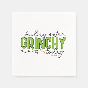 Serviette En Papier Grinch Je me sens particulièrement grincheux auj