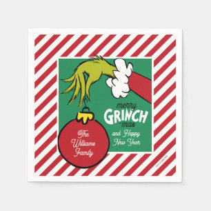 Serviette En Papier Grinch Ornement Personnalisé