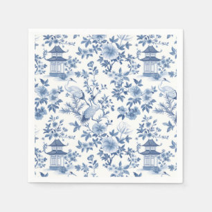 Serviette En Papier Grue de pagode en chinoiserie