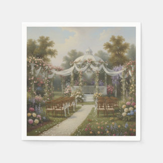 Serviette En Papier Guardanapo de Papel Casamento Vintage